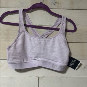 Victoria's Secret Purple Racerback Sports Bra